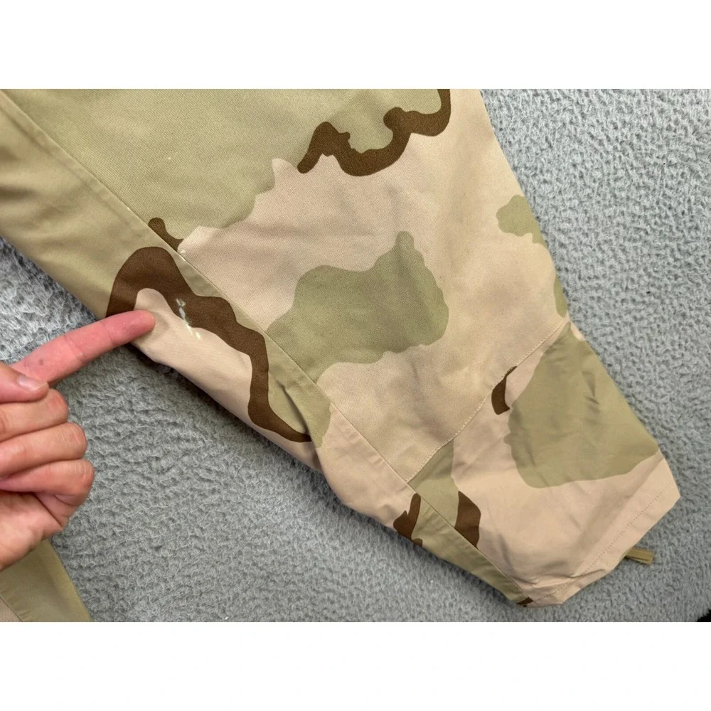 Military Pants Mens Small Trousers ECWCS Camo Goretex Rain Wet Weather